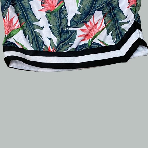 American Stitch Womens XXL Hawaiian Floral Shorts 2 Zipper Pockets - Picture 3 of 12